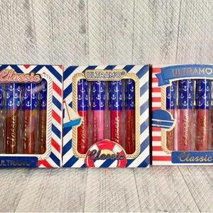 Classic Party Supplies Set - Blue, Red, Brown